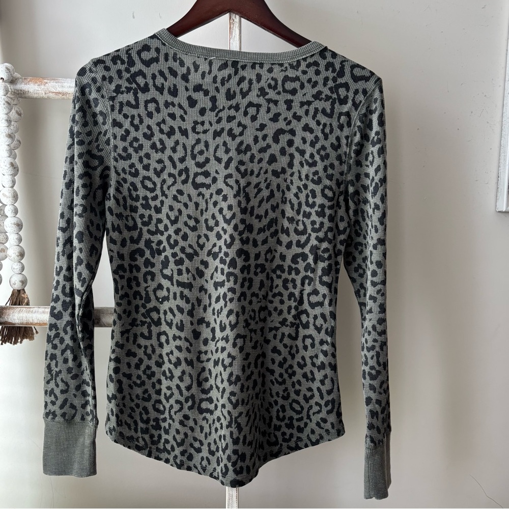 NWT Lucky Brand Leopard Print Top - Picture 2 of 4
